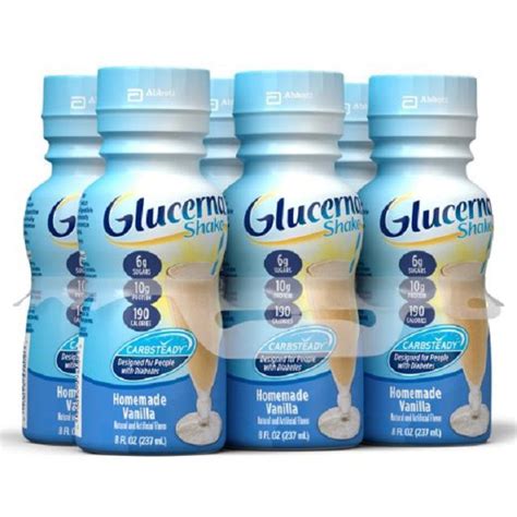 Review of Glucerna Nutritional Shakes for Diabetes .
